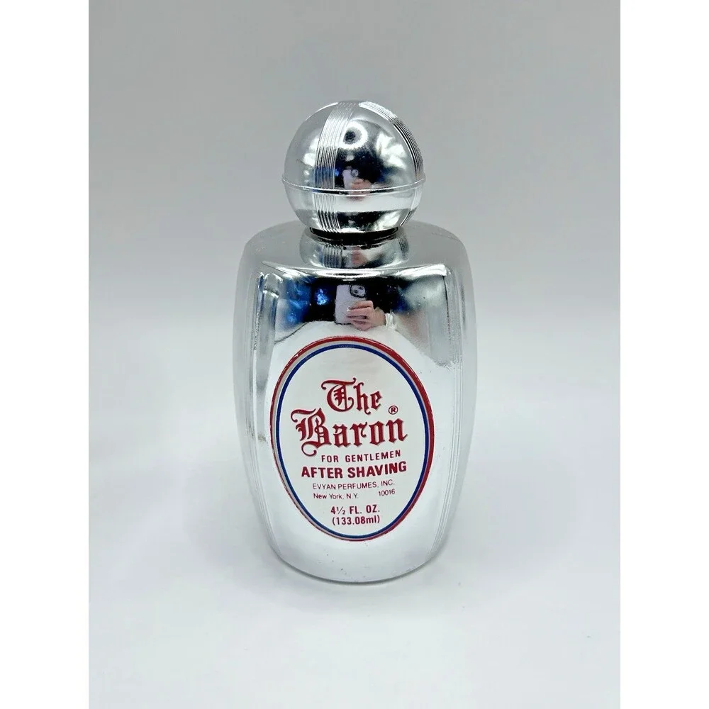 Vintage Evyan The Baron For Gentlemen After Shaving 4.5 Fl oz Original
